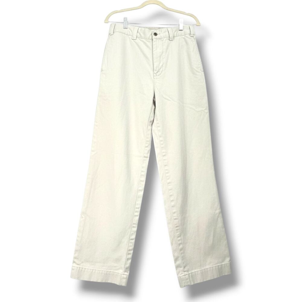 ABERCROMBIE & FITCH Men's Wide Leg Khakis 30/32   Skater Cotton Streetwear